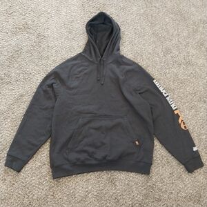 MENS TIMBERLAND BLACK HOODIE